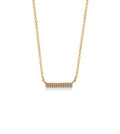 Diamond Bar Necklace