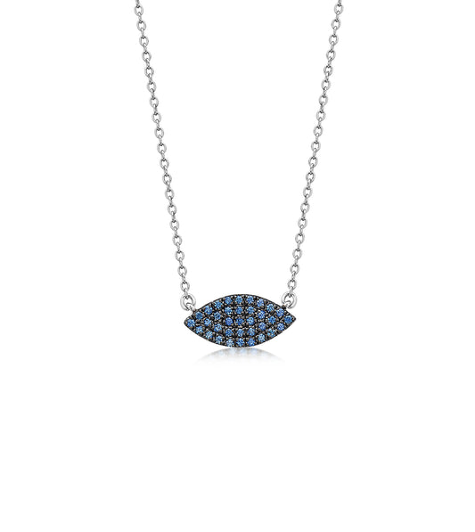 Sapphire Marquise Necklace