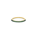 Tsavorite Stackable Band