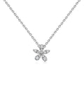 Diamond Flower Necklace