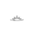Diamond Marquise Chevron Ring
