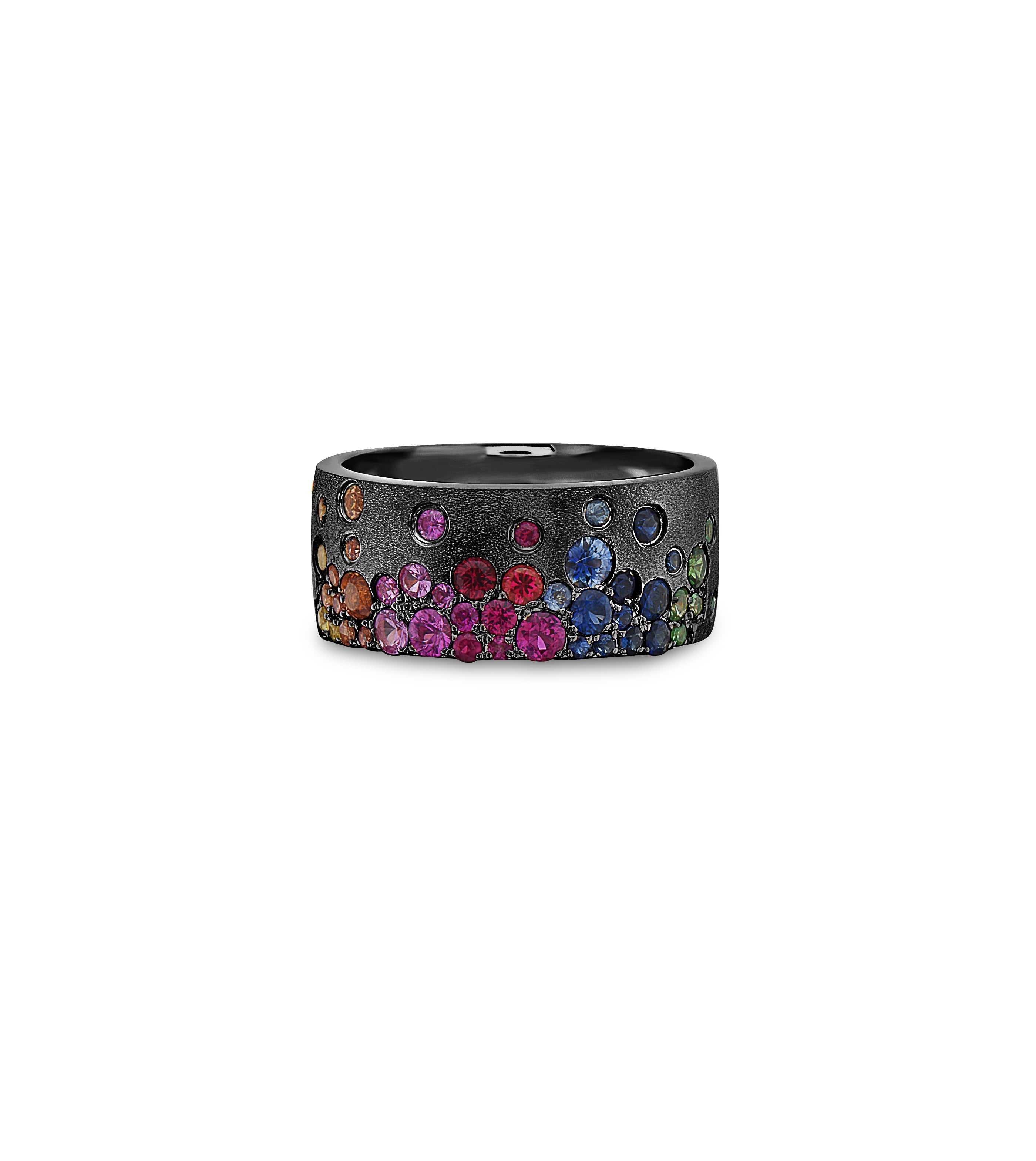 Rainbow Celestial Cigar Band