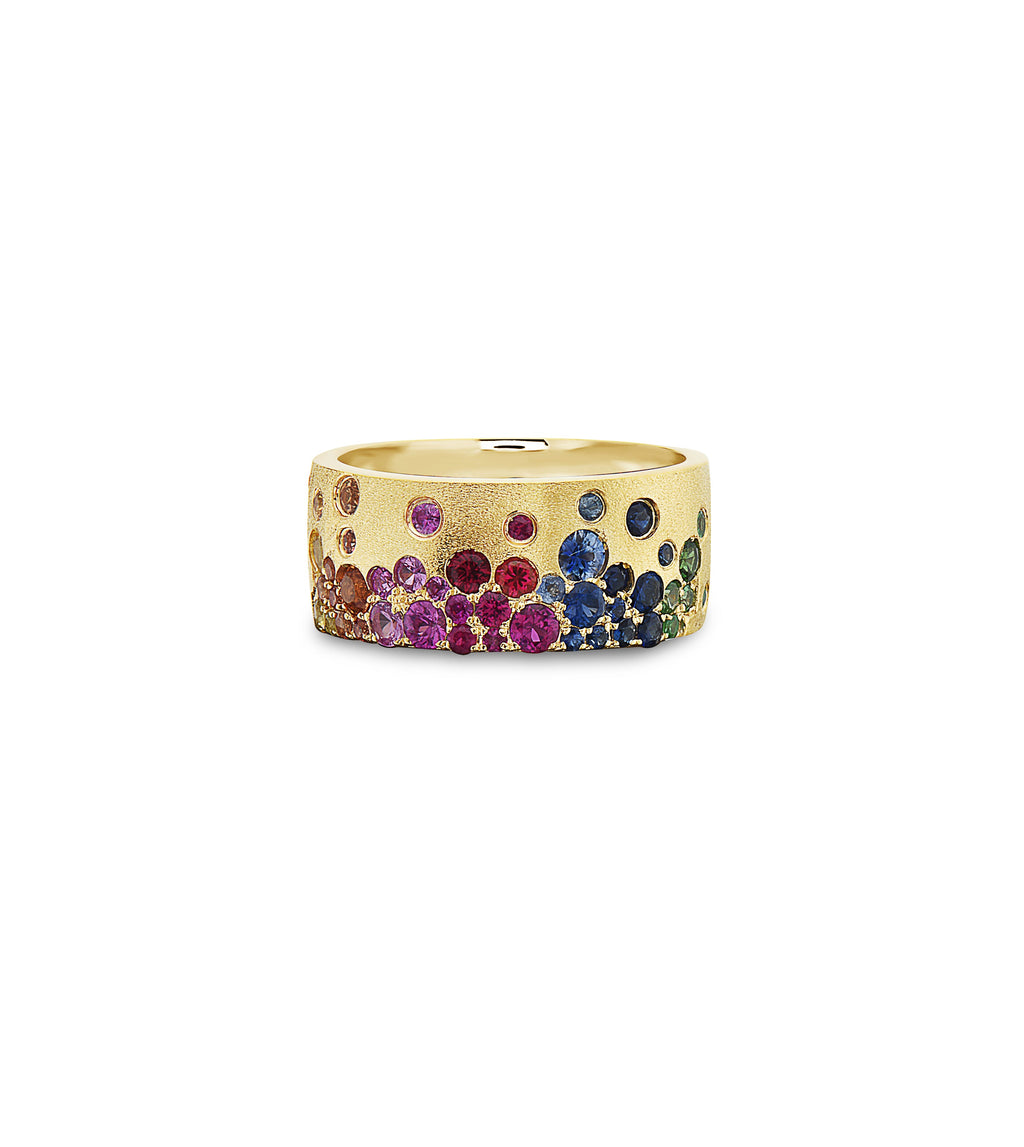 Rainbow Celestial Cigar Band