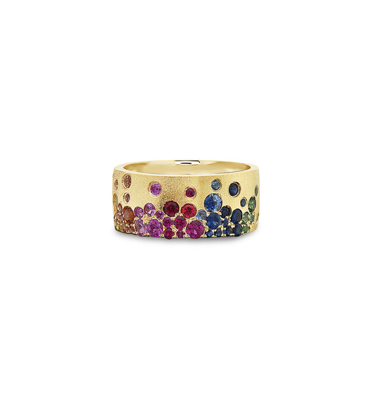 Rainbow Celestial Cigar Band