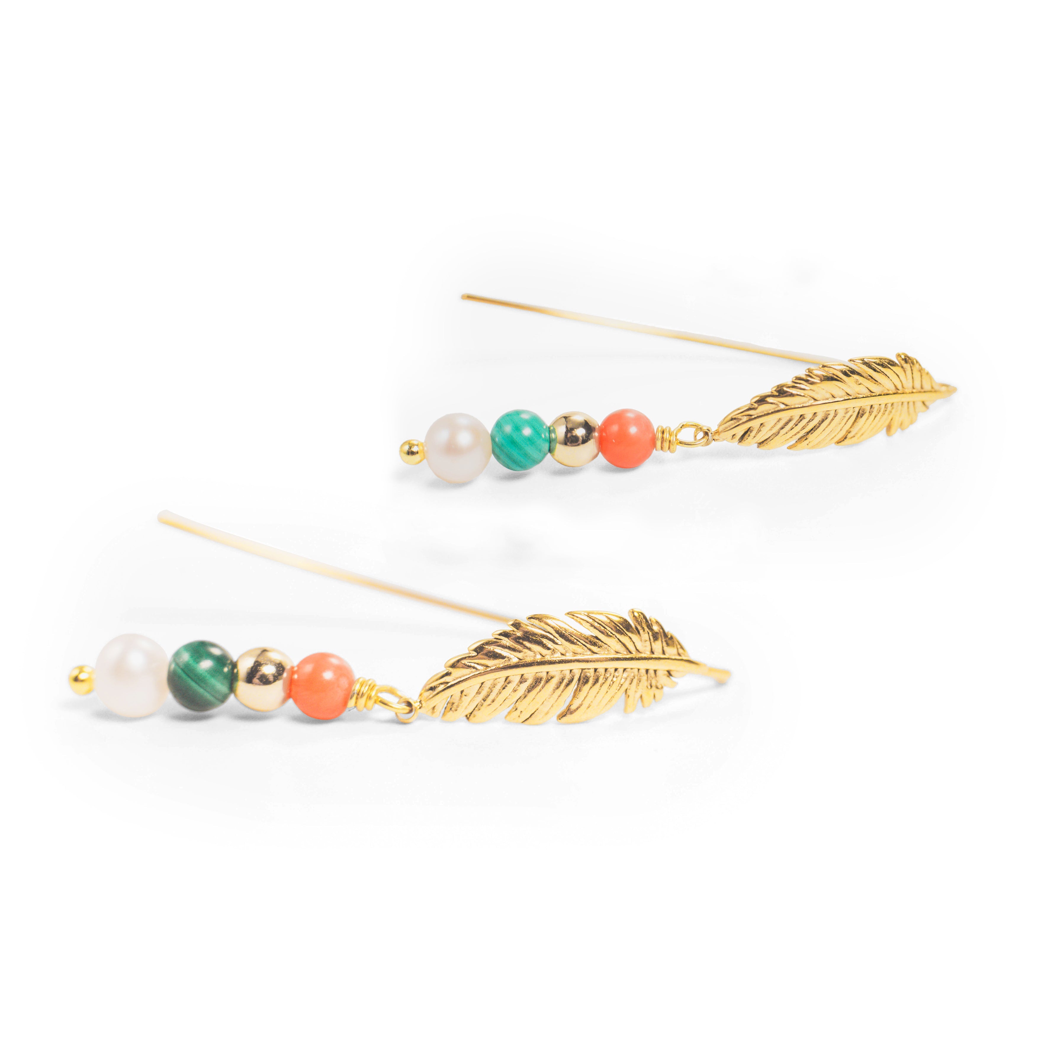 Song of Celebration Threader Earring - Gold