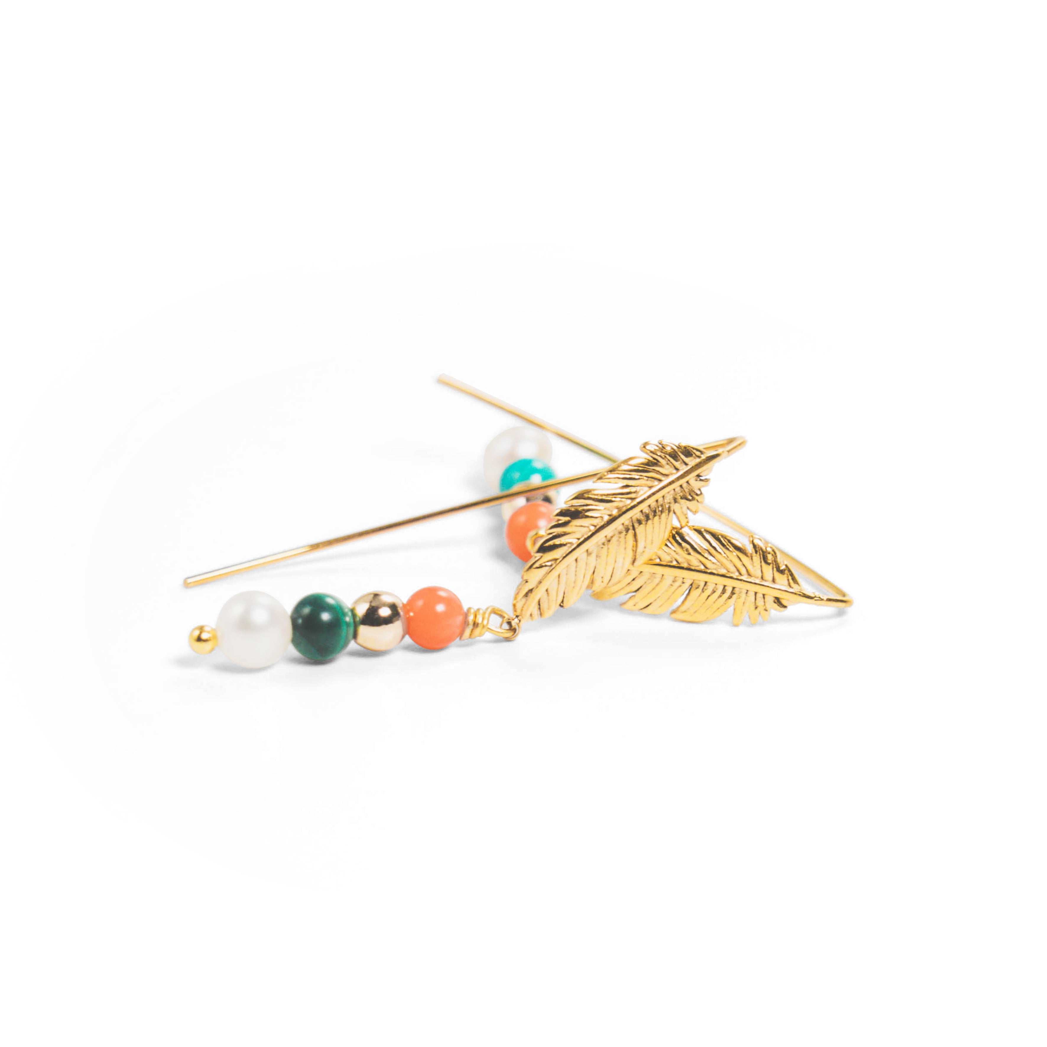 Song of Celebration Threader Earring - Gold
