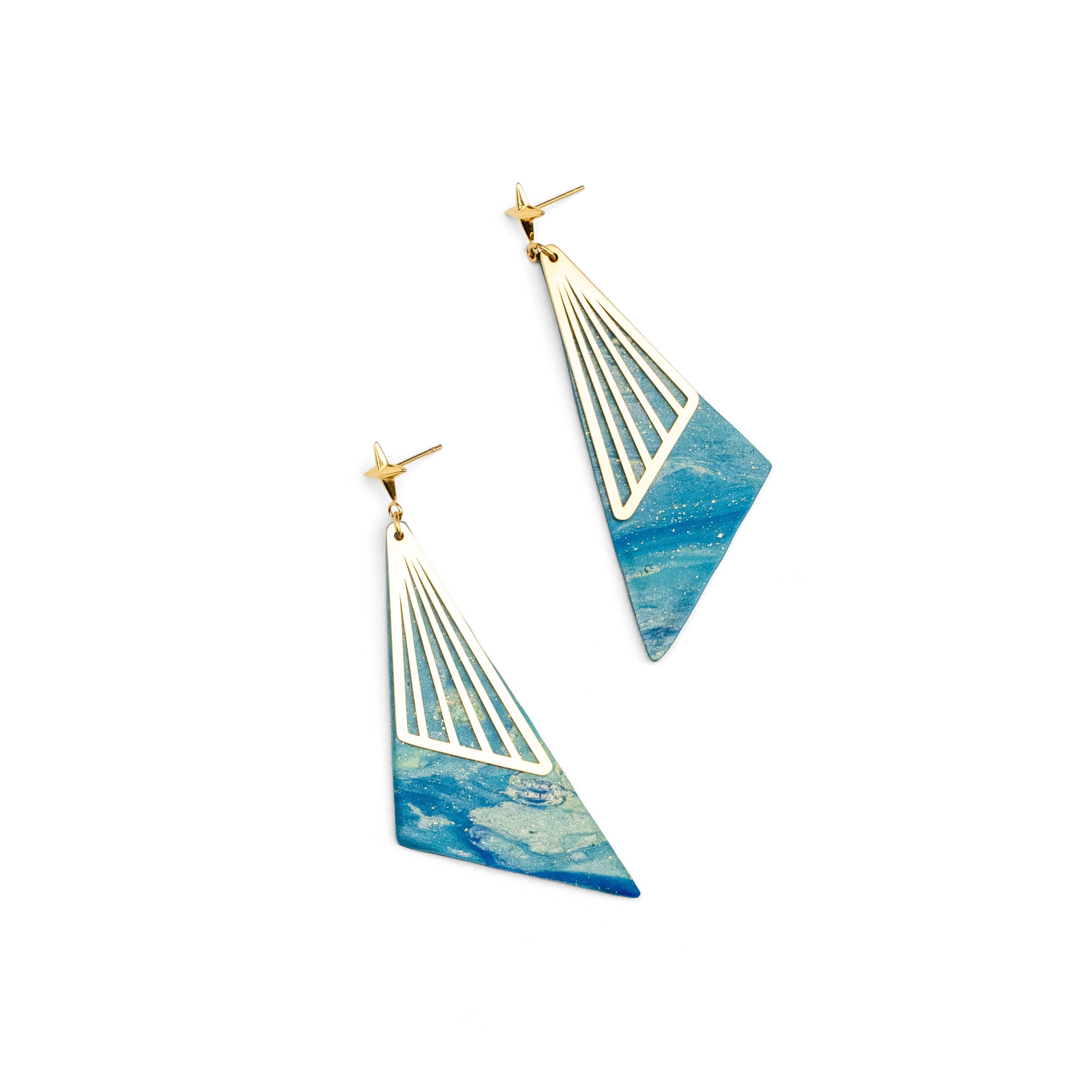 Parting Waters Drop Earrings