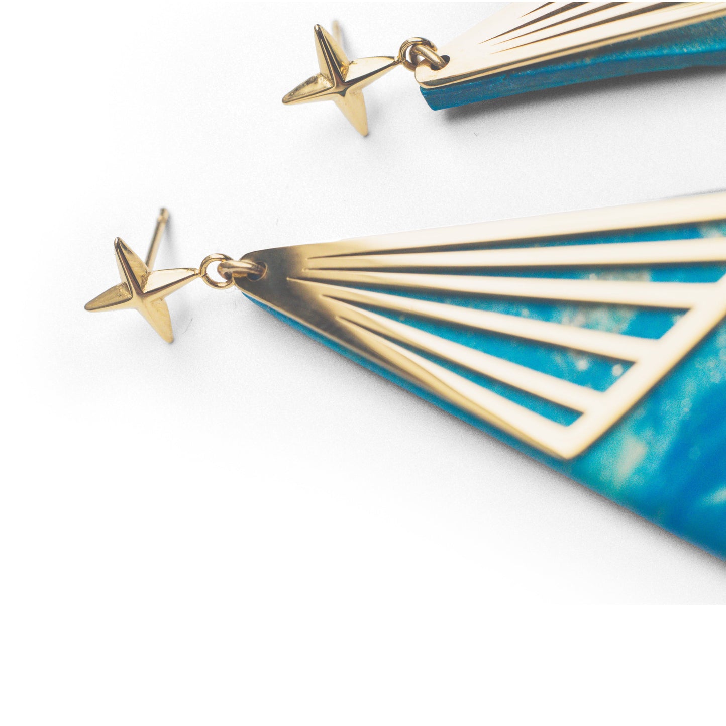 Parting Waters Drop Earrings