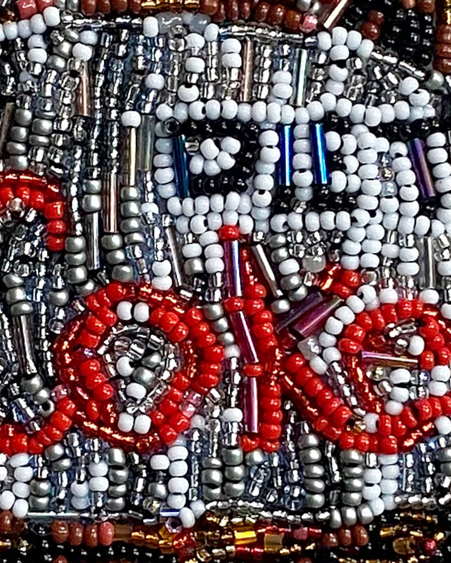 Diet Soda Beaded Artwork