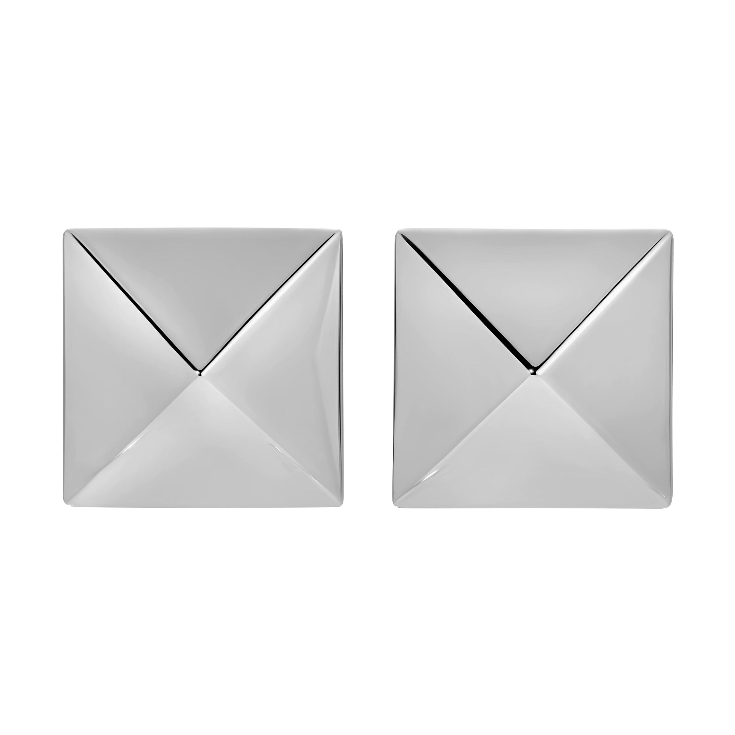Pyramid Studs - Silver Grande