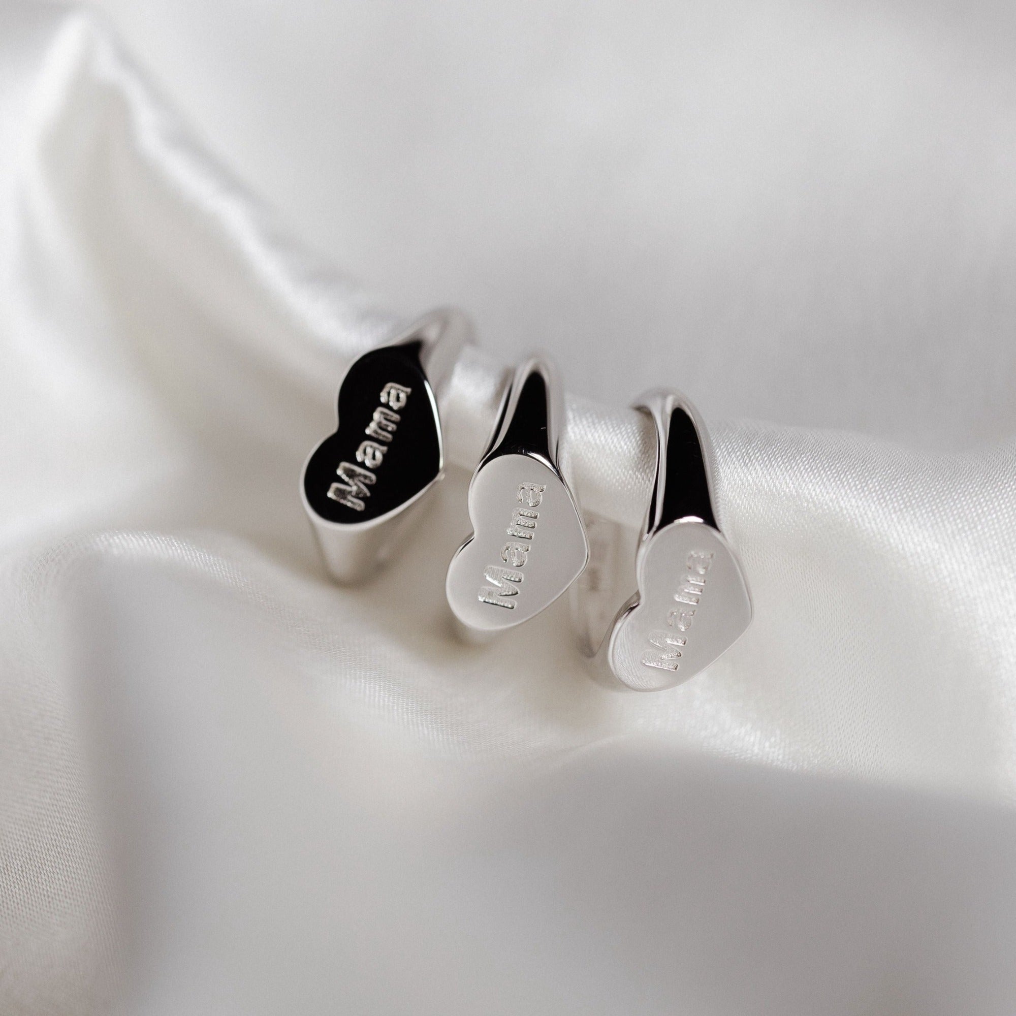 Mama Ring - Sterling Silver