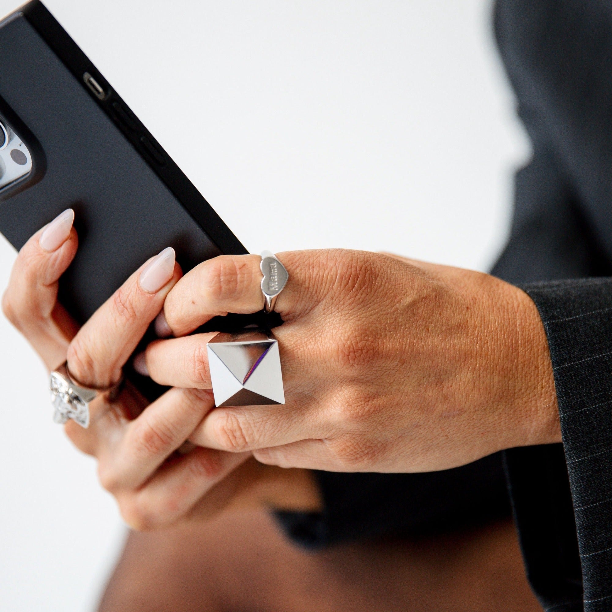 Mama Ring - Sterling Silver