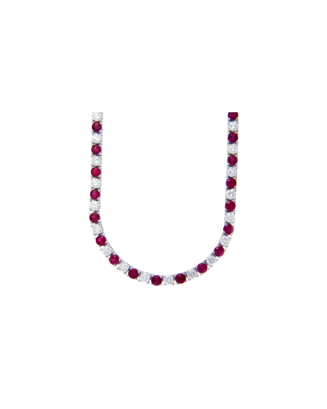 RUBY DIA NECKLACE