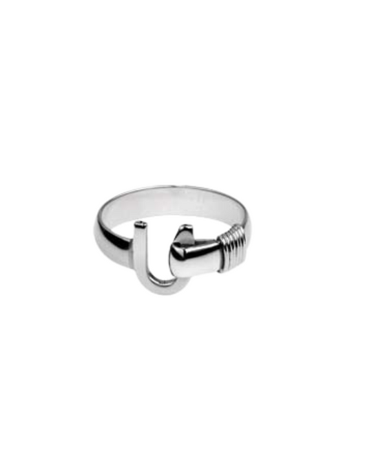 4mm size 7 Silver Color Ring