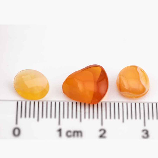 Natural Irregular Shape Egg Mexican Fire Opal