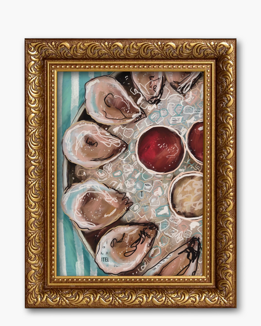 Oyster Fine Art Magnet ( Large )