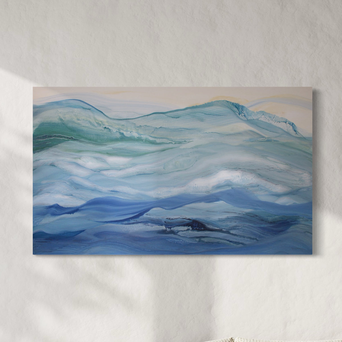 Surf Play - Open Edition Canvas Print