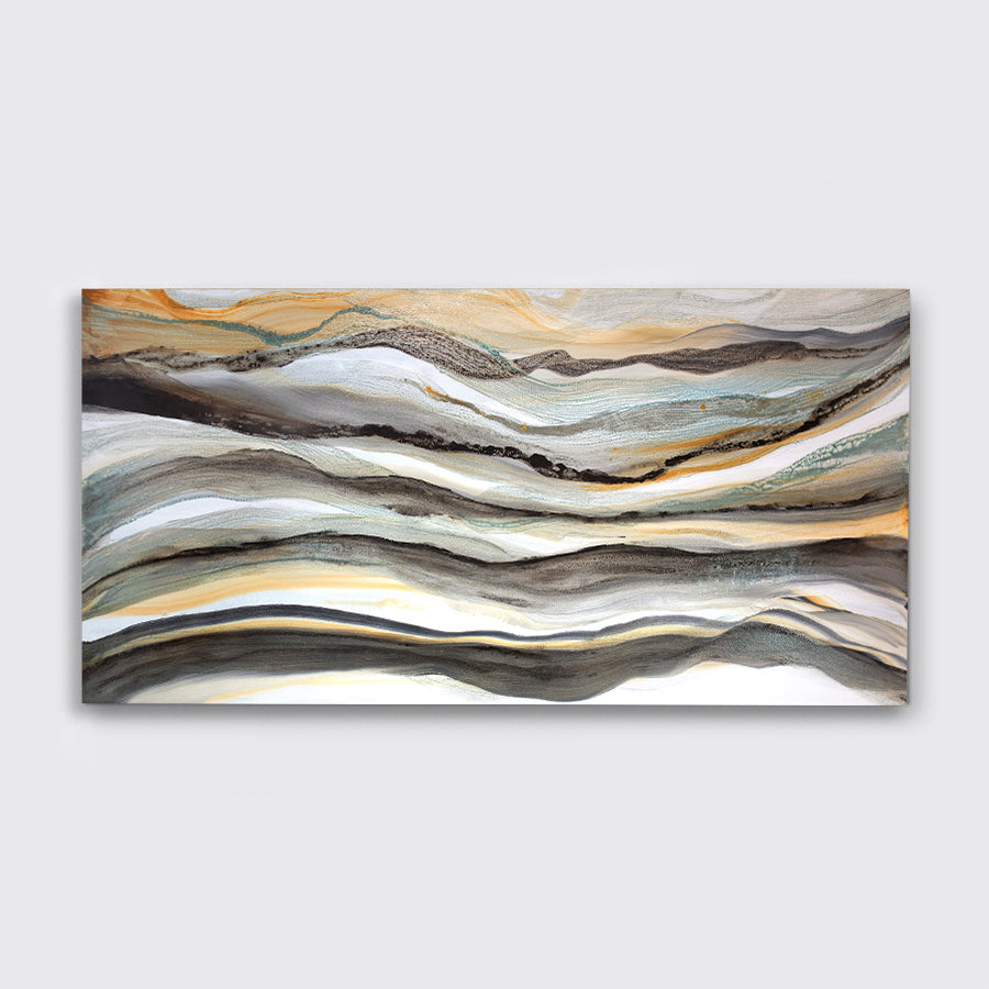 Calico Tails - Open Edition Canvas Print