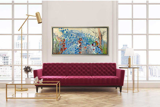 Garden Party II - Open Edition Canvas Print