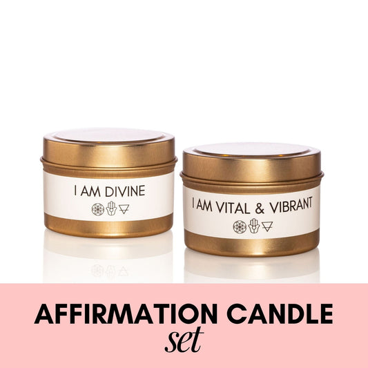 Affirmation Candle Set