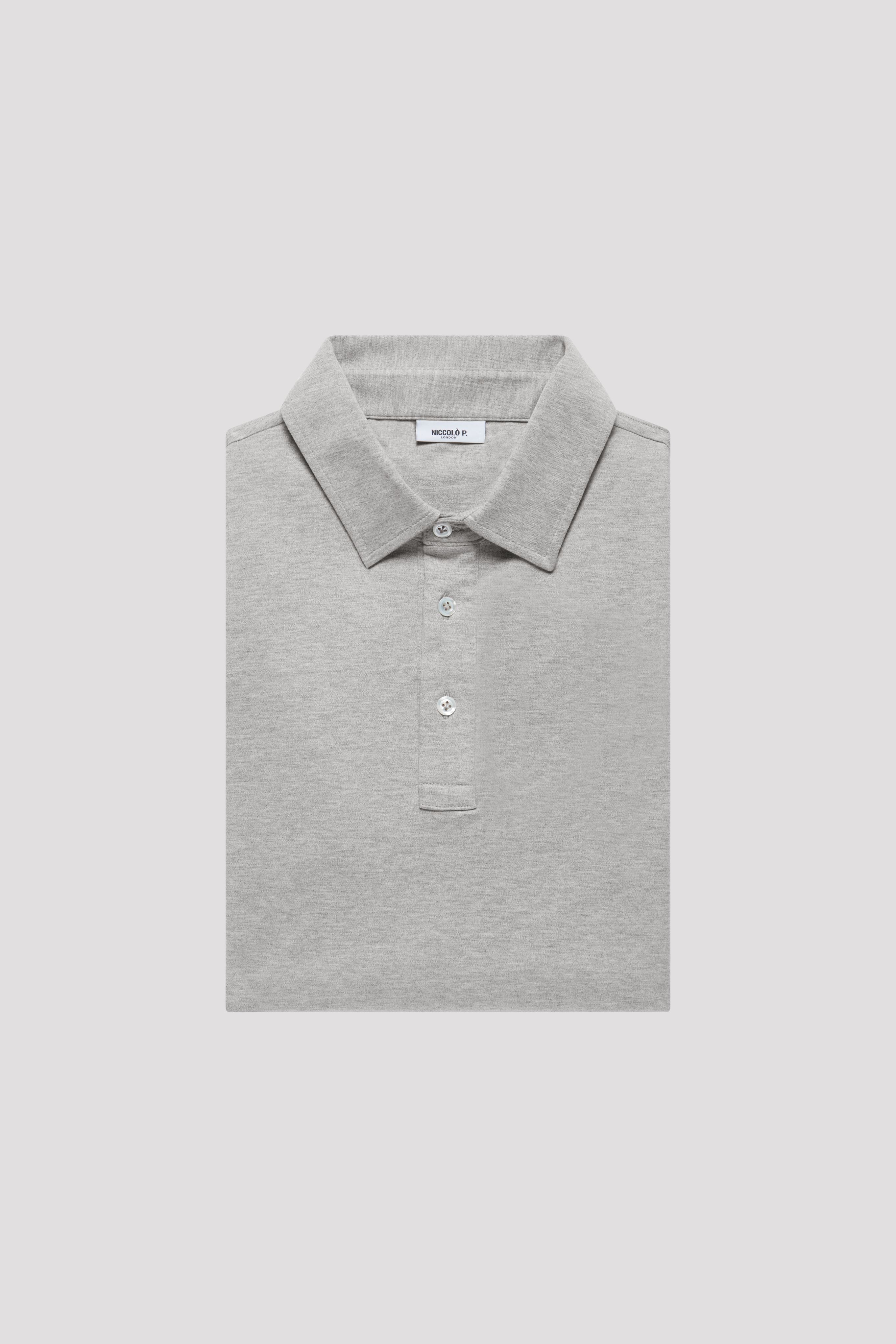 grey-melange-suvin-gold-cotton-polo-shirt