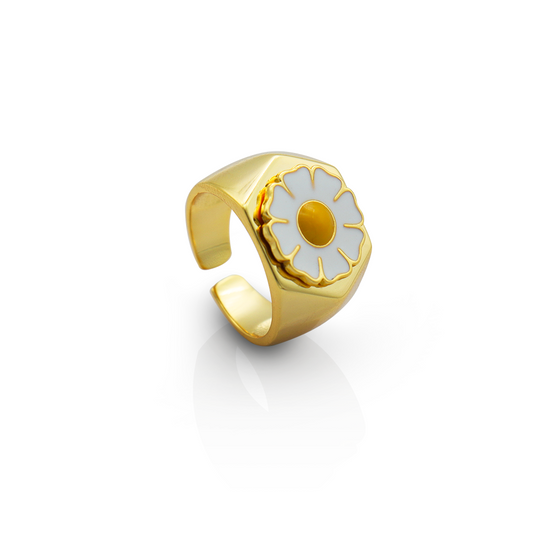 EVELINE BONHEUR FLOWER RING