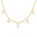 PEARL CHARM 18K GOLD PLATED