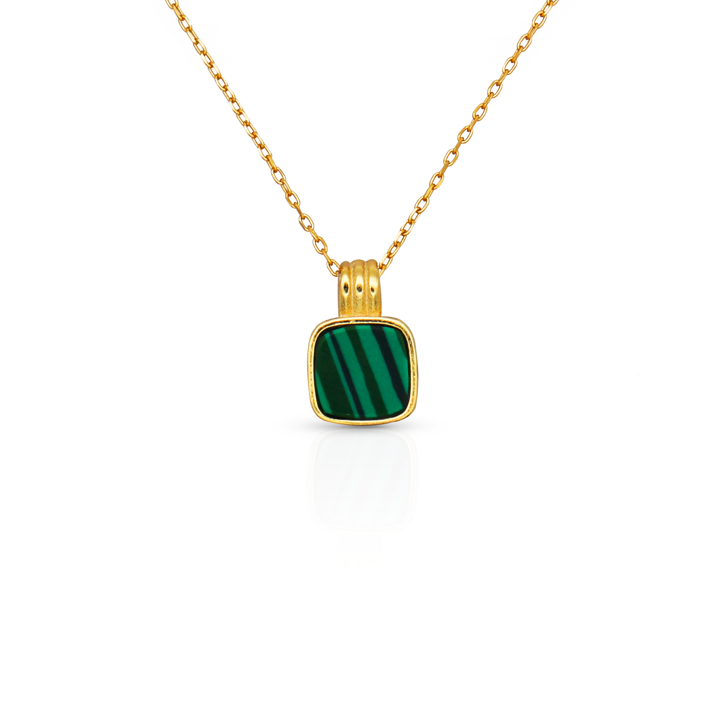 BAYLIE MALACHITE NECKLACE