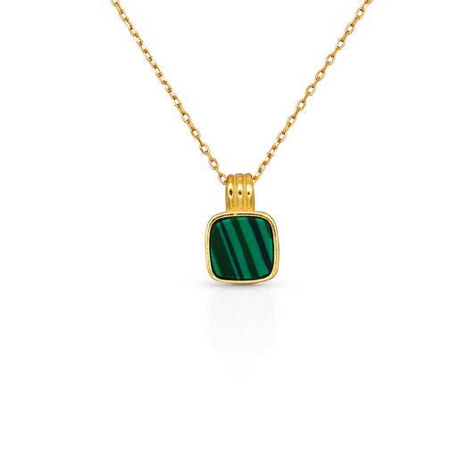 BAYLIE MALACHITE NECKLACE