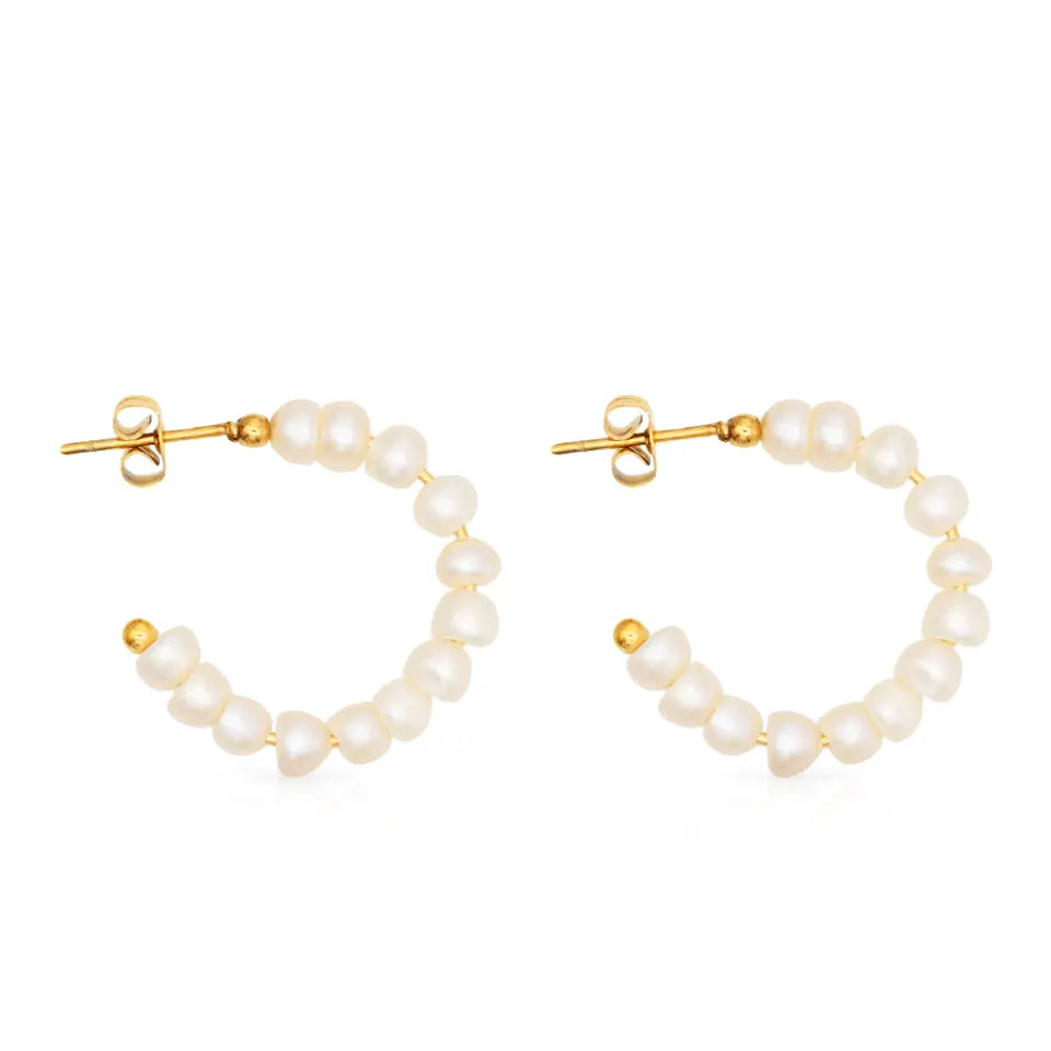 Anette Christian Gold Earrings