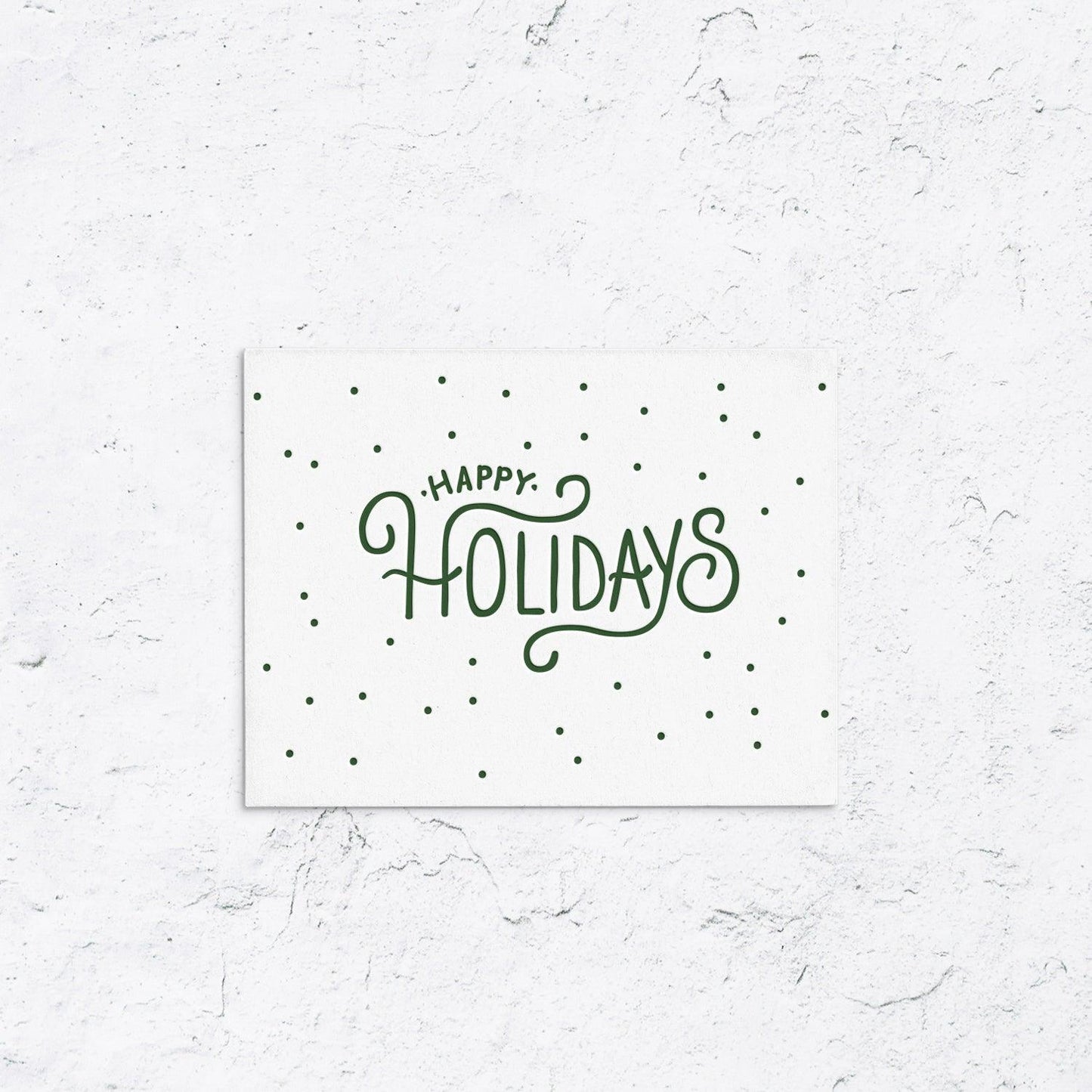 Happy Holiday Dots Box Set of 10