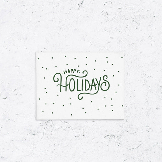 Happy Holiday Dots Box Set of 10