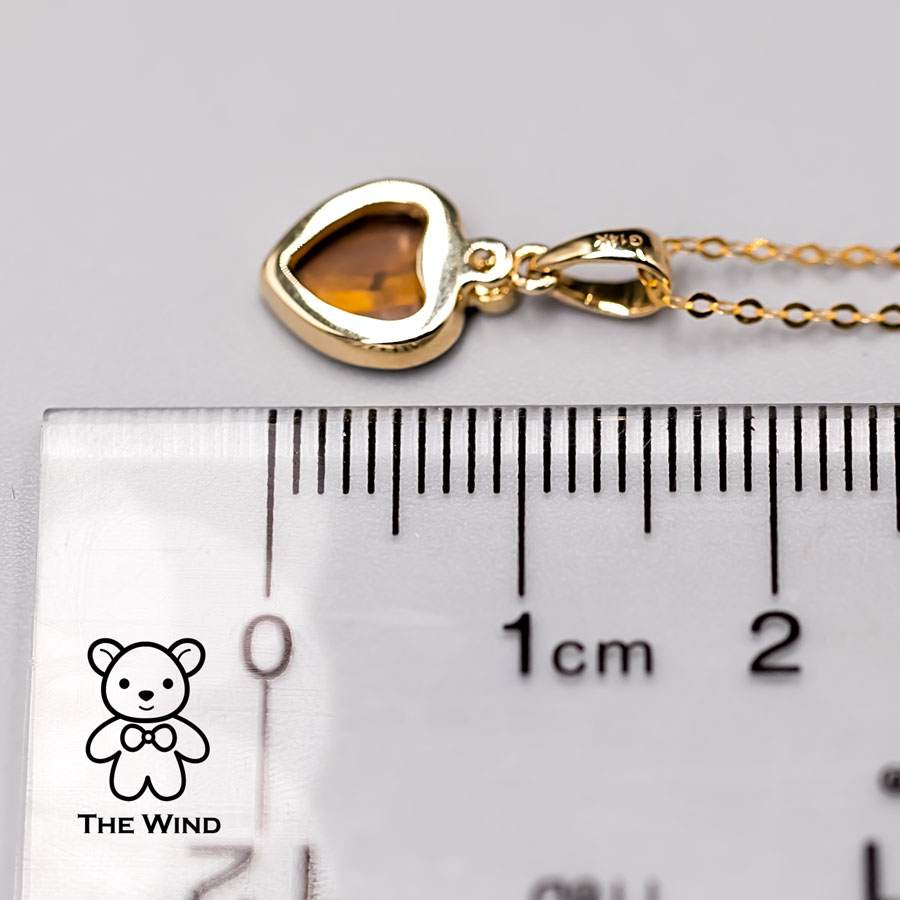 Heart Shaped Doublet Opal Diamond Pendant Necklace 14k Yellow Gold