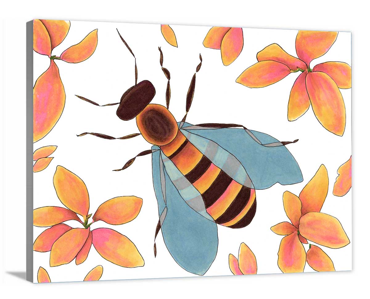 Hey, Honey - Open Edition Canvas Print