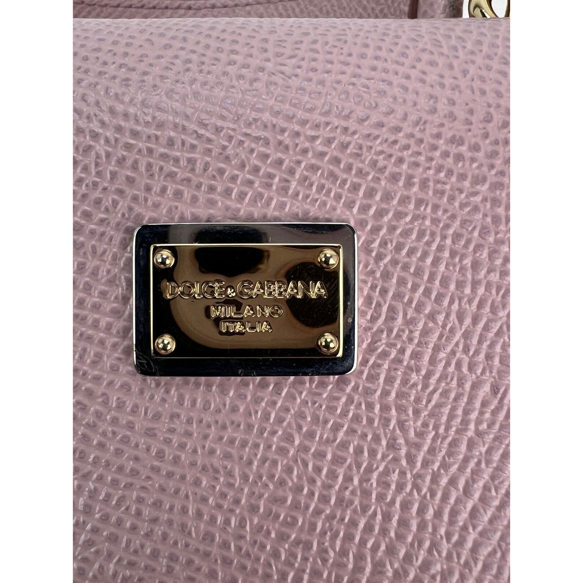 Dolce Gabbana Phone Bag St Dauphine Cartoon Pink Wallet on a Chain Hand Bag