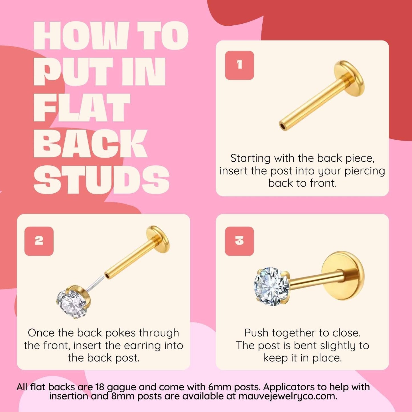 Flat Back Posts