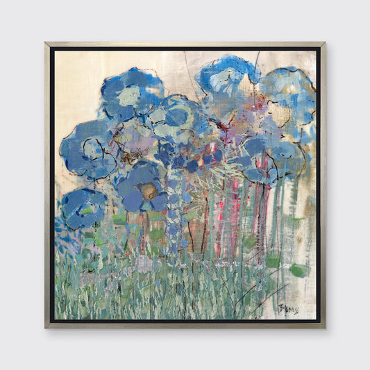 Hydrangea Blues - Open Edition Canvas Print