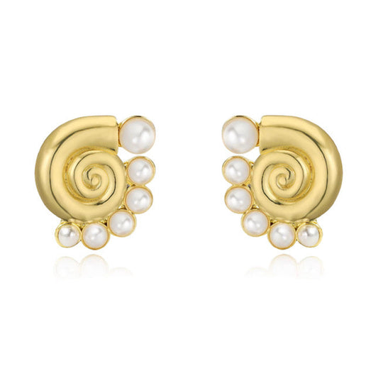 Mini Pearl Shell Earring