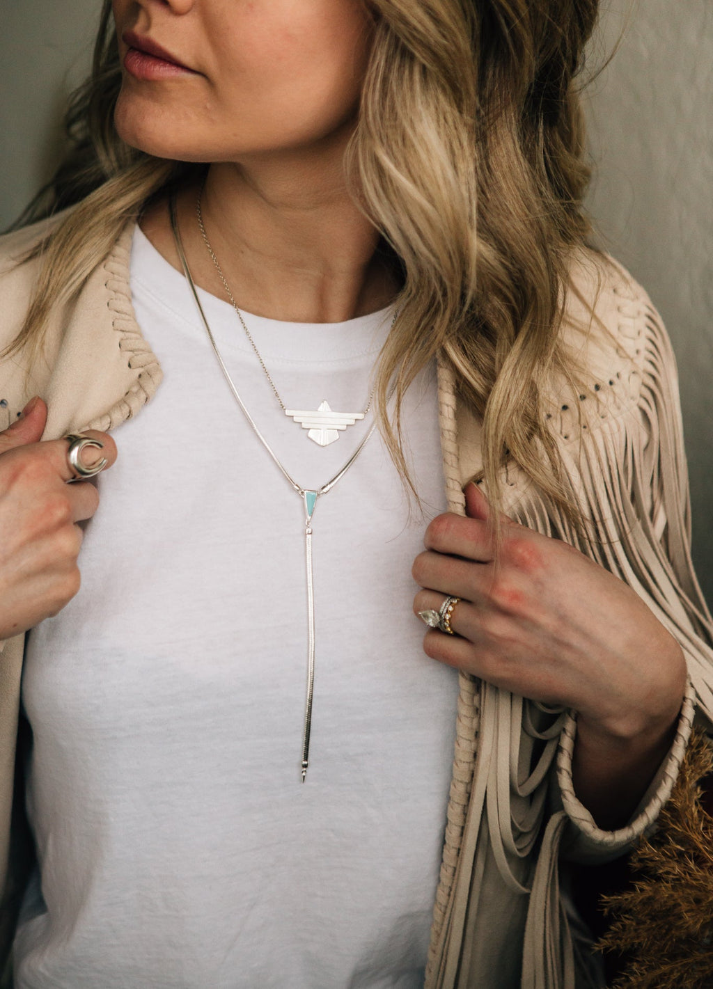 Freebird Necklace - Silver