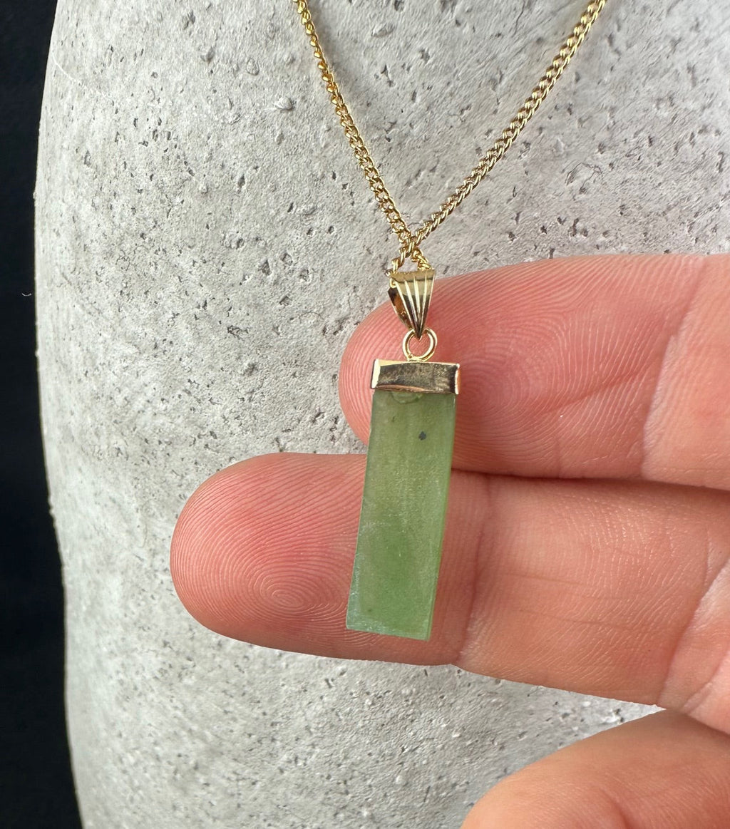 Vintage Rectangle Drop Pendant, 30mm