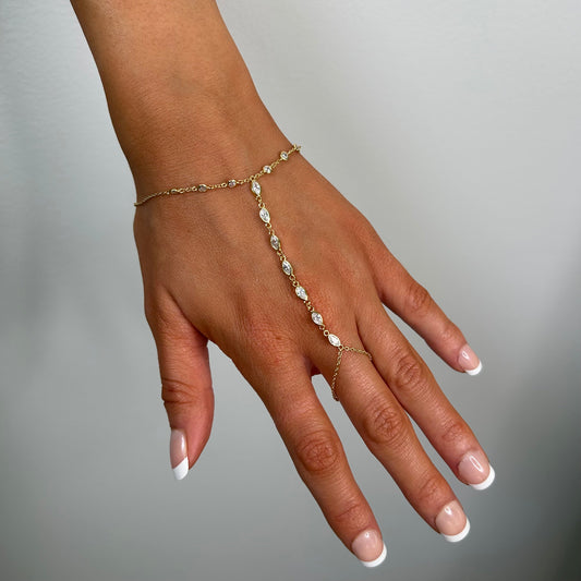 Anastasia Hand Chain Bracelet