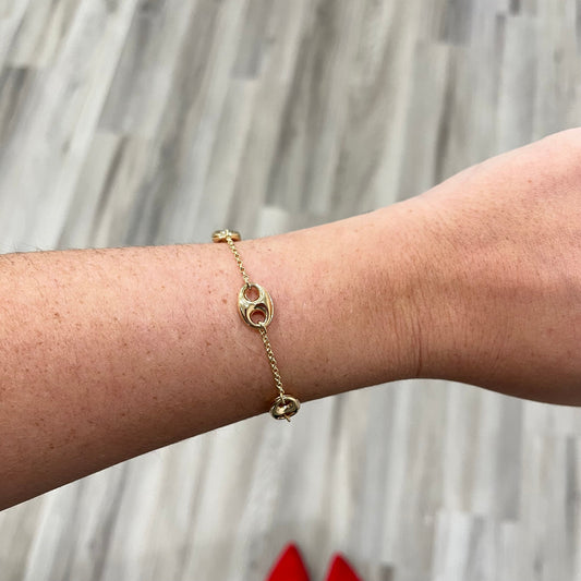 Indigo Chain Bracelet