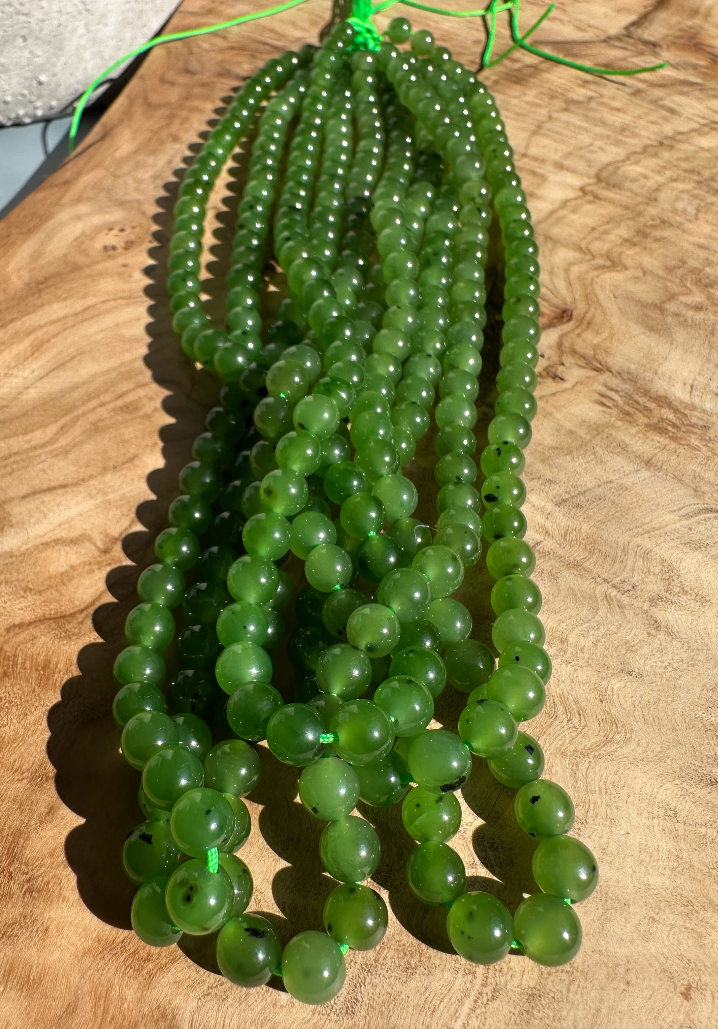 6mm Unstrung Beads, 16"