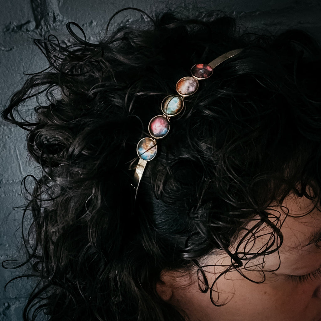 Nebula Rainbow Headband