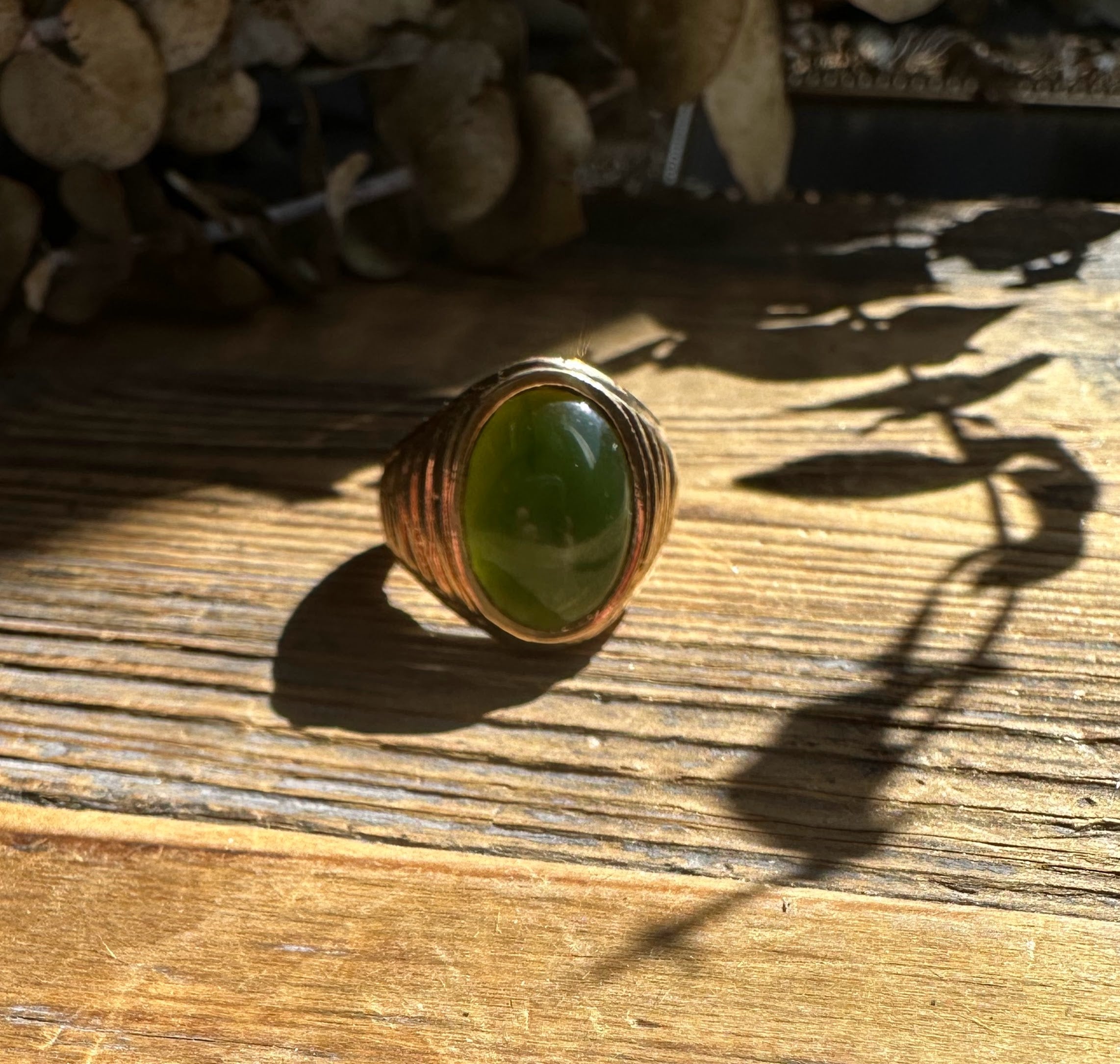 Vintage Jade Ring - #234G Only a few left