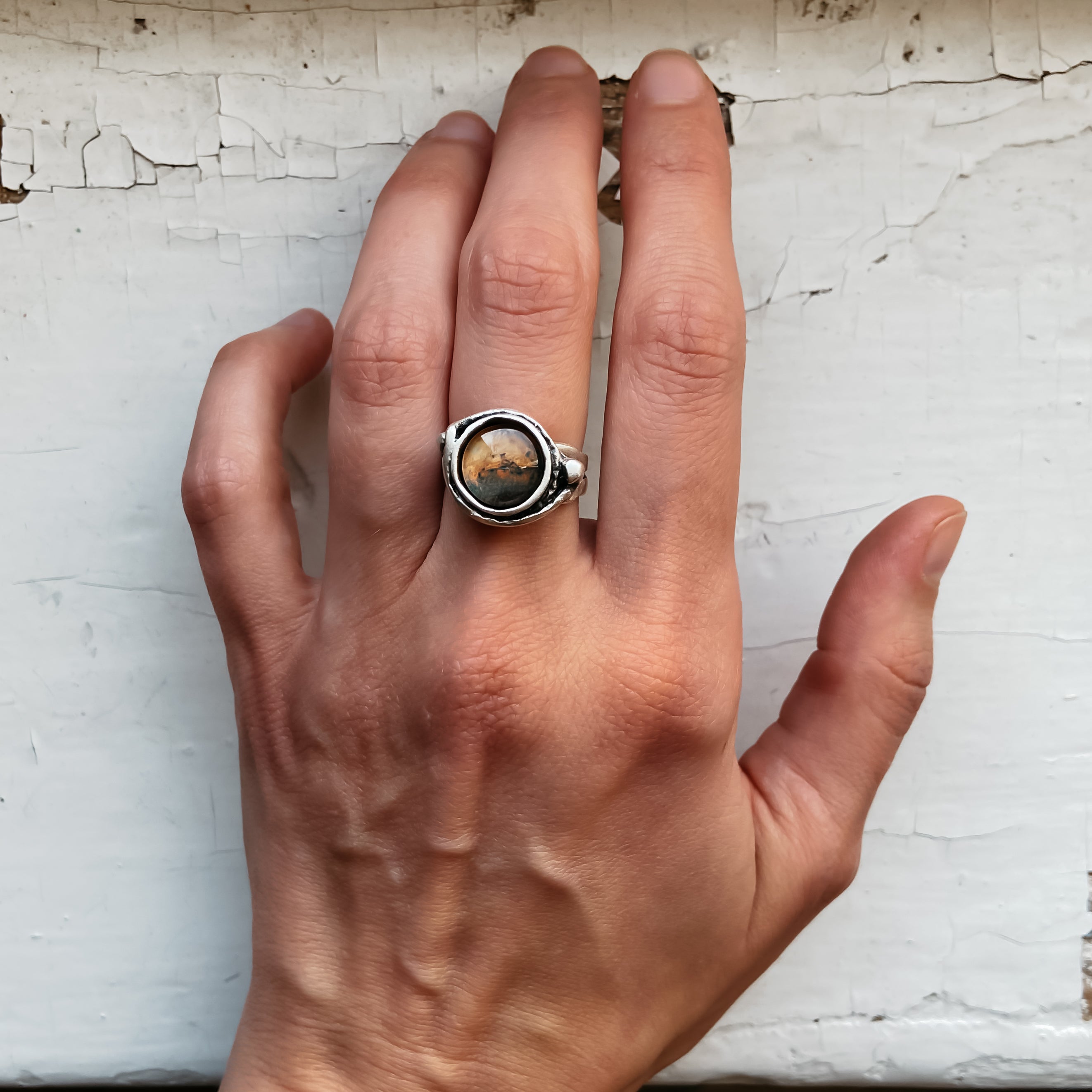 Mars and Moons Ring