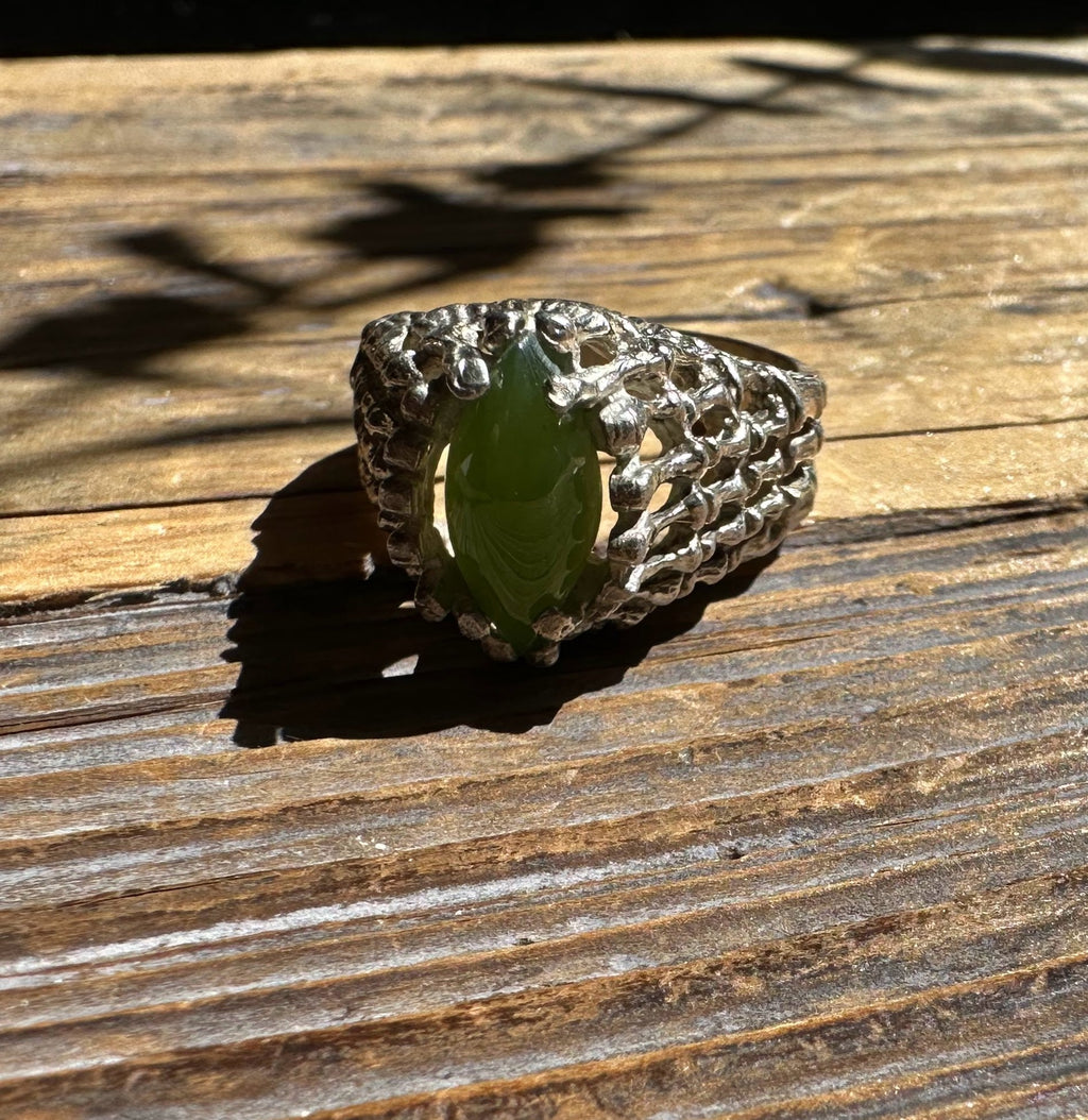 Vintage Jade Ring - #242S