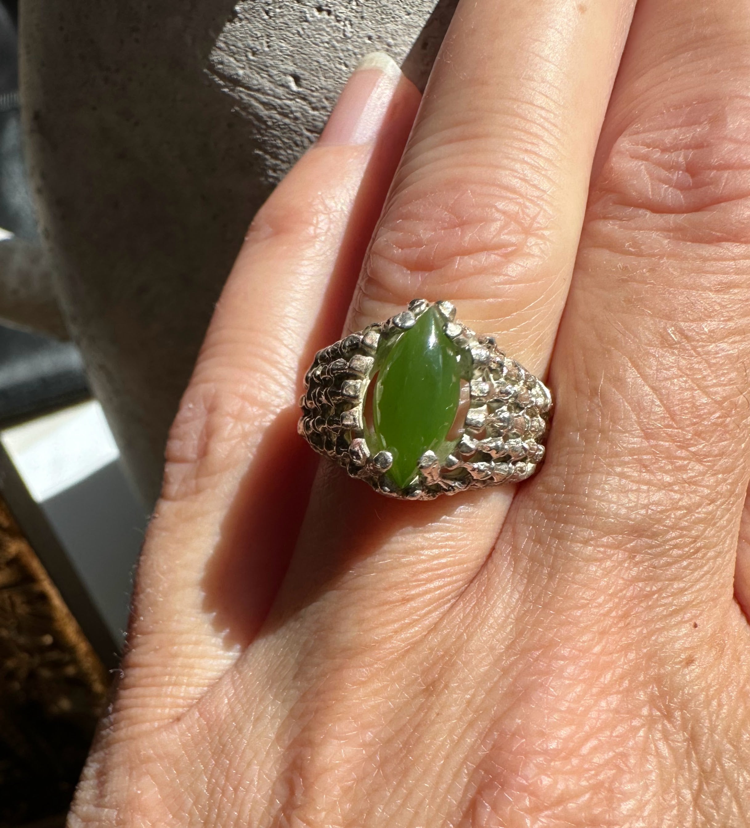 Vintage Jade Ring - #242S