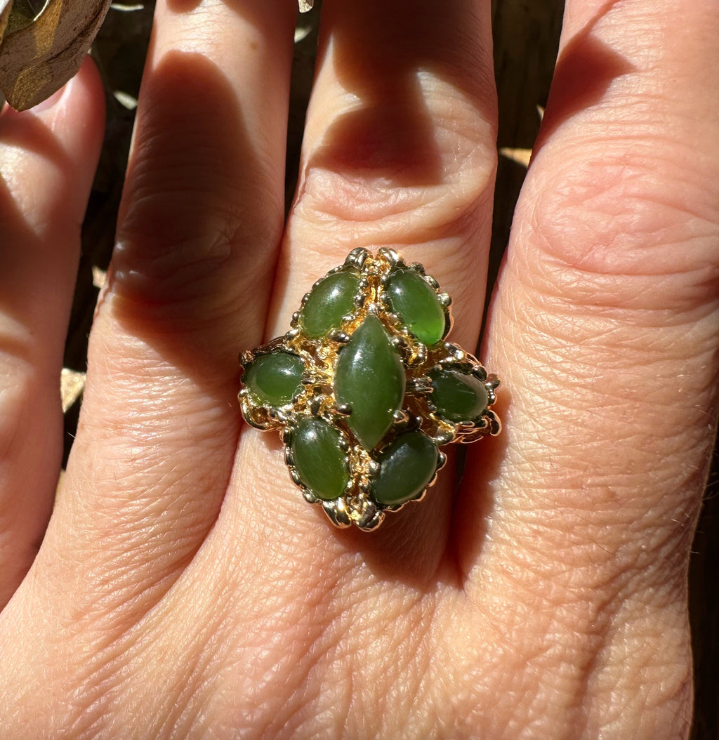 Vintage Jade Ring - #228G