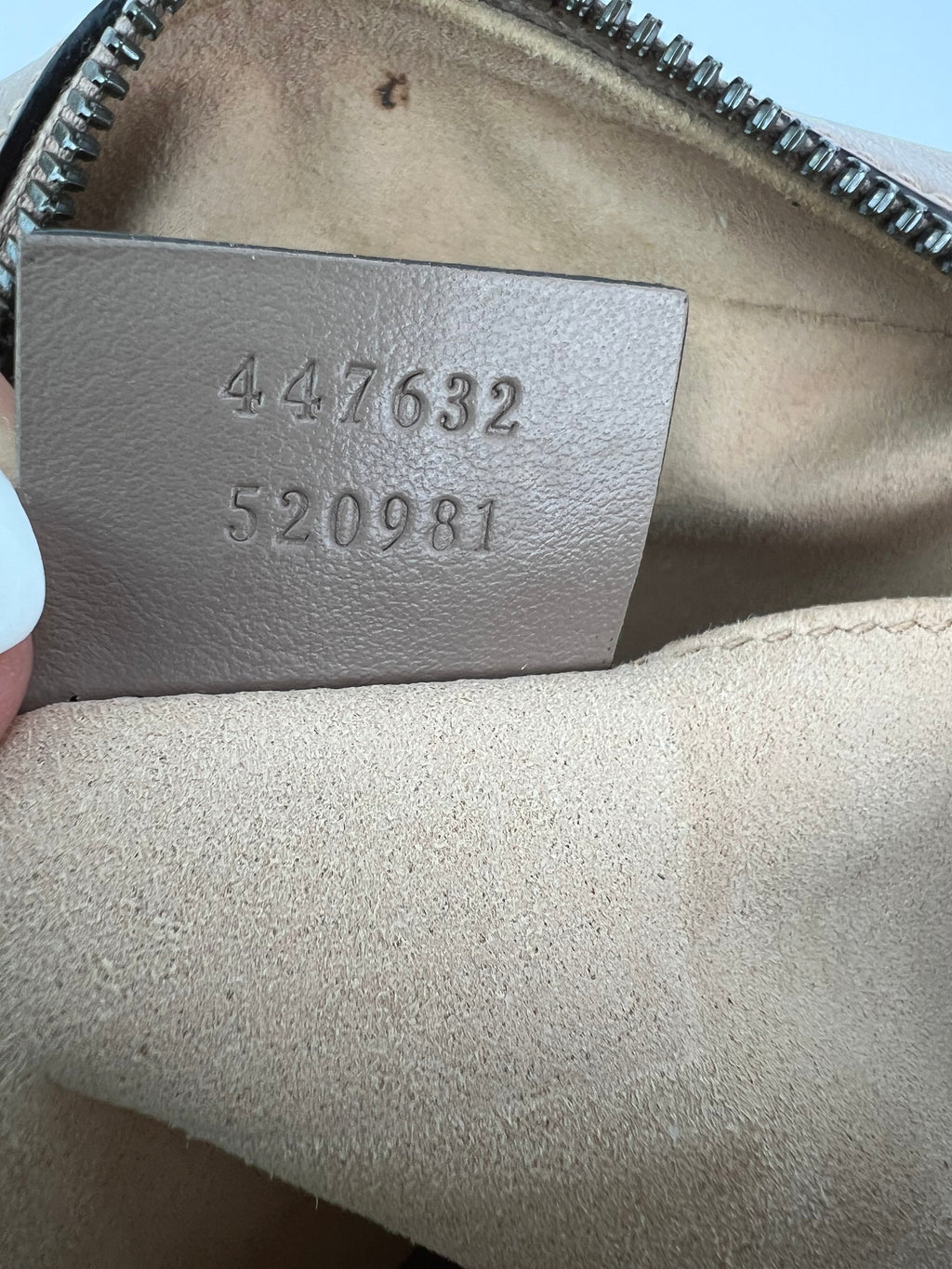 Gucci GG Marmont Small Chain Beige Matelasse Leather Crossbody Bag